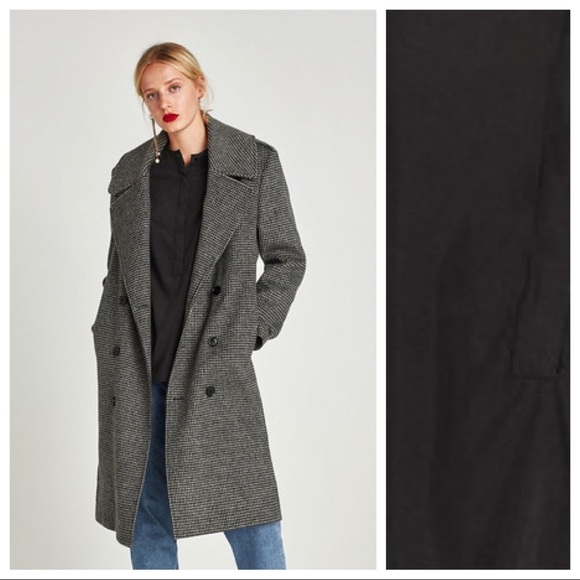 NWT. Zara Black Loose Fit Blouse. Size S. - Picture 3 of 6